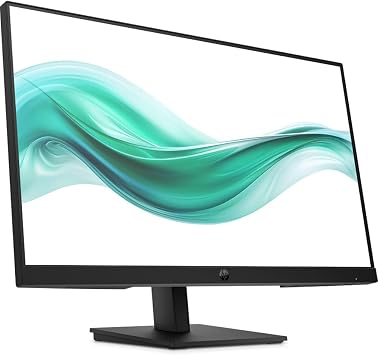 HP Series 3 Pro 27 FHD IPS Monitor with 5ms Response Time | Anti Glare, Flicker Free, VESA Mount(100 mm), Displayport, HDMI, Black Color w/Dockztorm Hub & ErgoFlexy Single Monitor Mount