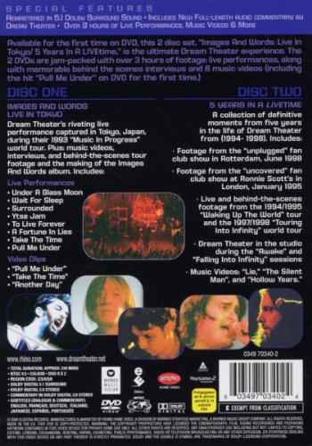 Dream Theater - Images and words - Live in Tokio