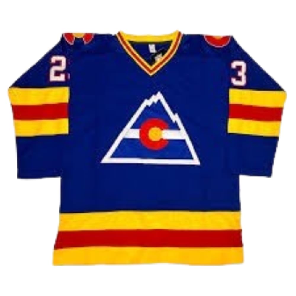 Colorado Denver Sewn Custom Hockey Jersey Any Name Number Sizes