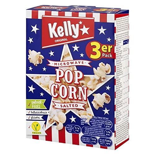 Popcorn Salati Kelly's Original Microonde 270g