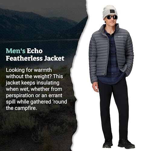Image of MARMOT Men's Echo Featherless Jacket - Lightweight Down Alternative Puffer Coat