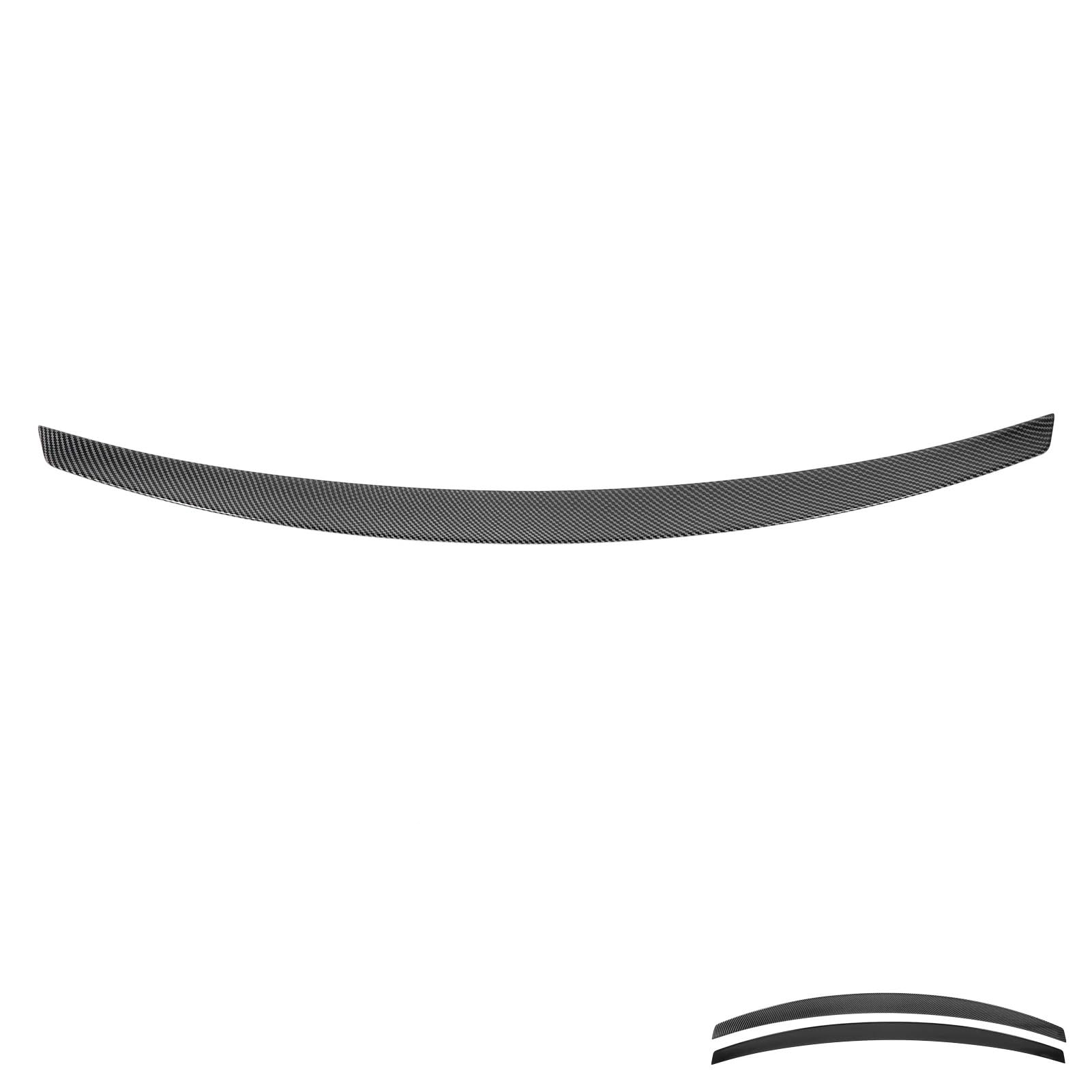 Tylny spoiler bagażnika samochodu rozszerzenie tylne skrzydło Lip Tuning pasuje do Mazda MX-5 Miata ND 2016-2022 (po czerwcu 2016 r.) Spoiler dachowy(Carbon Fiber Style)