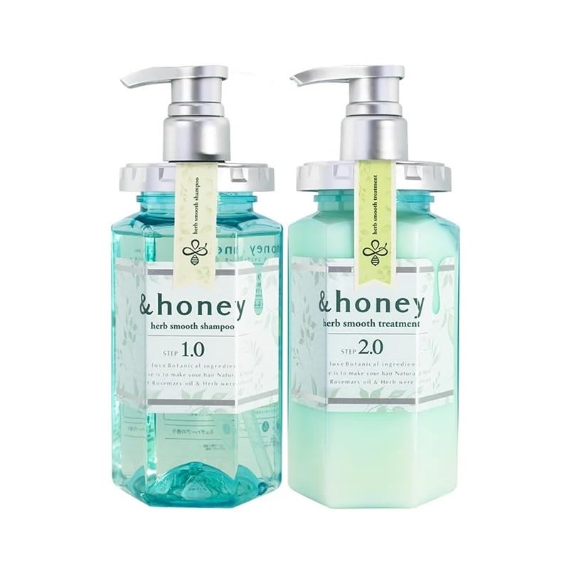 &honey Herb Smooth Shampoo and Conditioner ser 440ml+440ml