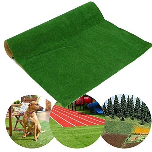 Preisvergleich Produktbild 1PC 50x50cm Strohmatte Künstlicher Rasen Teppich Architekturmodell Puppenhaus Gartentaschen Modellbau Bodendekoration