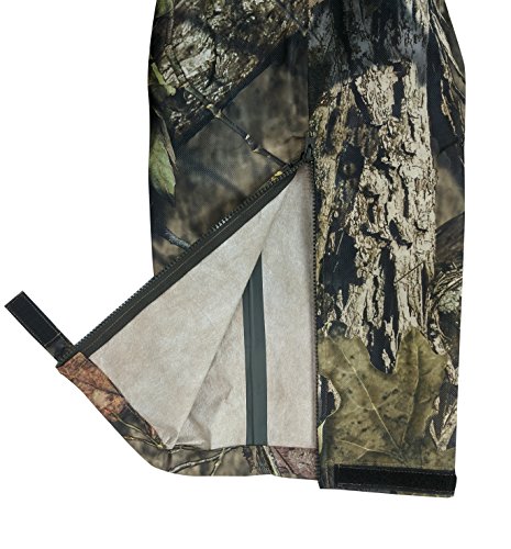 Compass 360 Men's AdvantageTek Camo Waterproof Rain Pants (Mossy Oak Bottomland, Large)