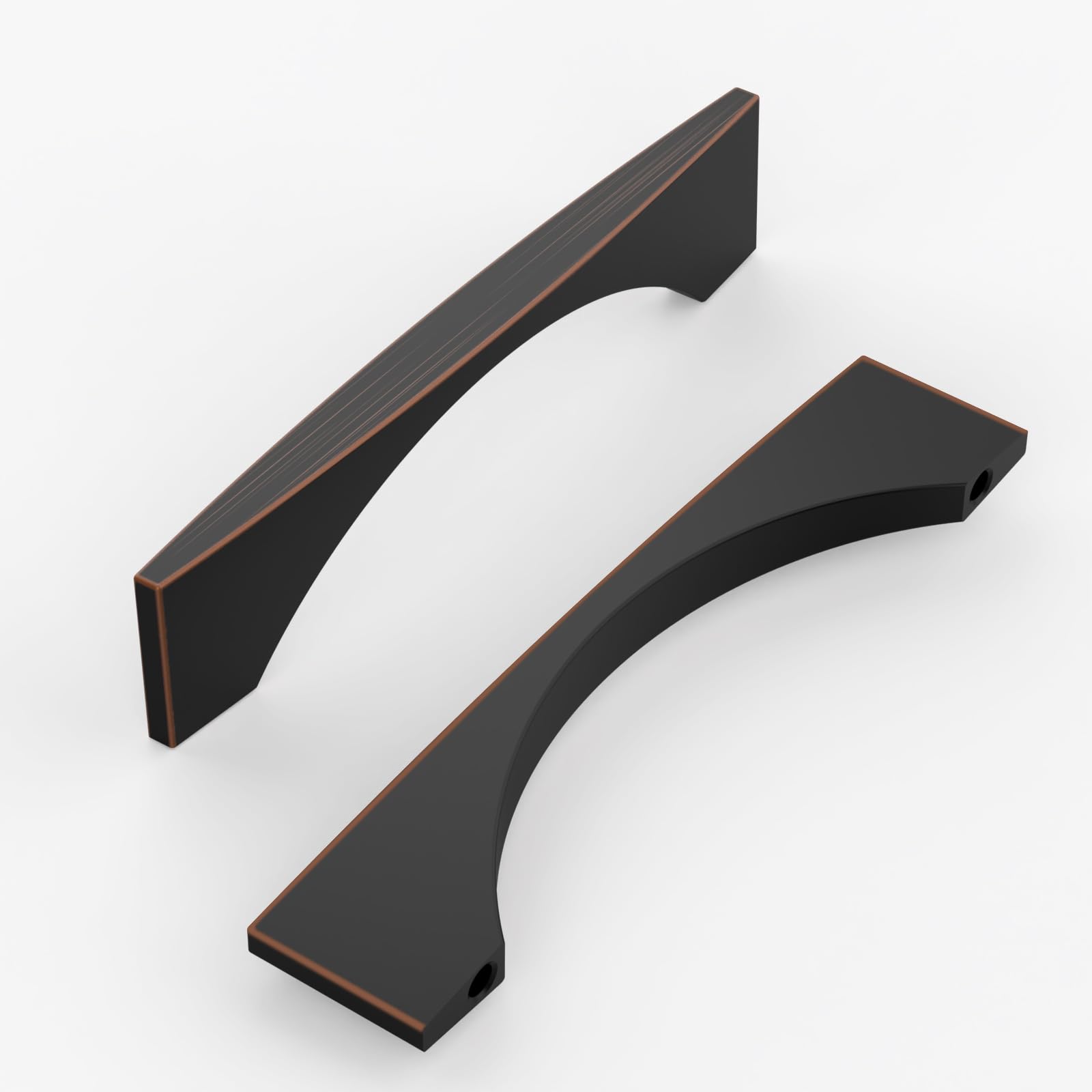 Poignées de cuisine bronze huilé 9.5cm 9BUILD haute résistance pour tiroir