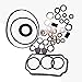 JEENDA VE Injection Pump Rebuild Kit 1467010059 Compatible with 5.9 12V 2500 3500 Dodge Cummins 14670-10059 1-467-010-059