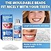 Tooth Repair Kit, Moldable False Teeth Beads for Teeth Repair, Suitable for Missing, Cracked DIY Denture Kit, KTZ