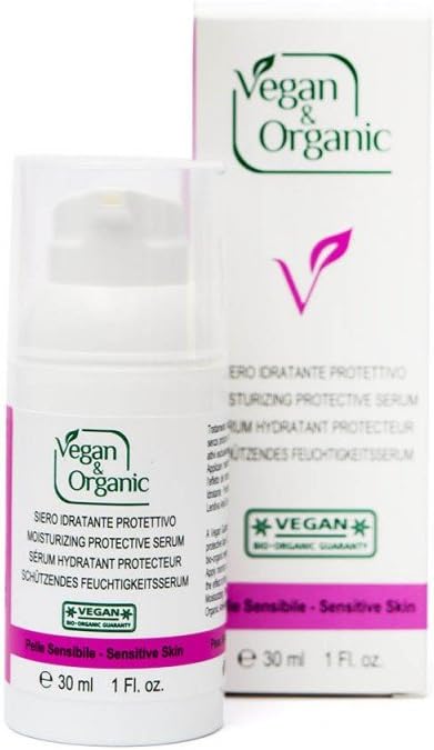 Vegan & Organic Pelle Sensibile Siero Idratante Protettivo - 30 ml