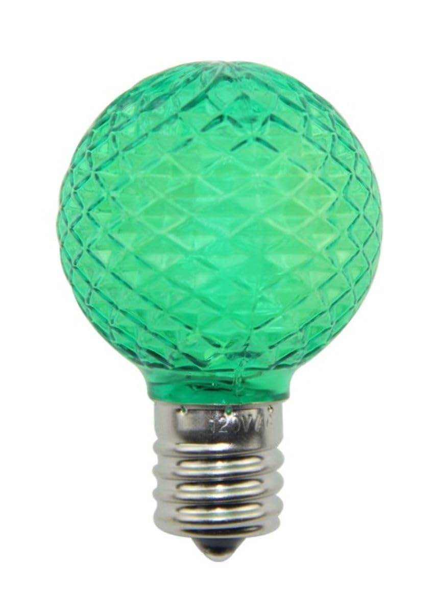 Norman Lamps LEDG40E17-GREEN Christmas LED Bulb
