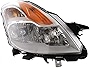 Evan-Fischer Headlight Assembly Compatible with 2008-2009 Nissan Altima Halogen Coupe Passenger Side