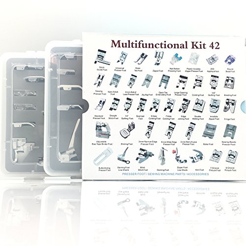 Set de 42 piezas para máquina de coser baja altura miniatura 1