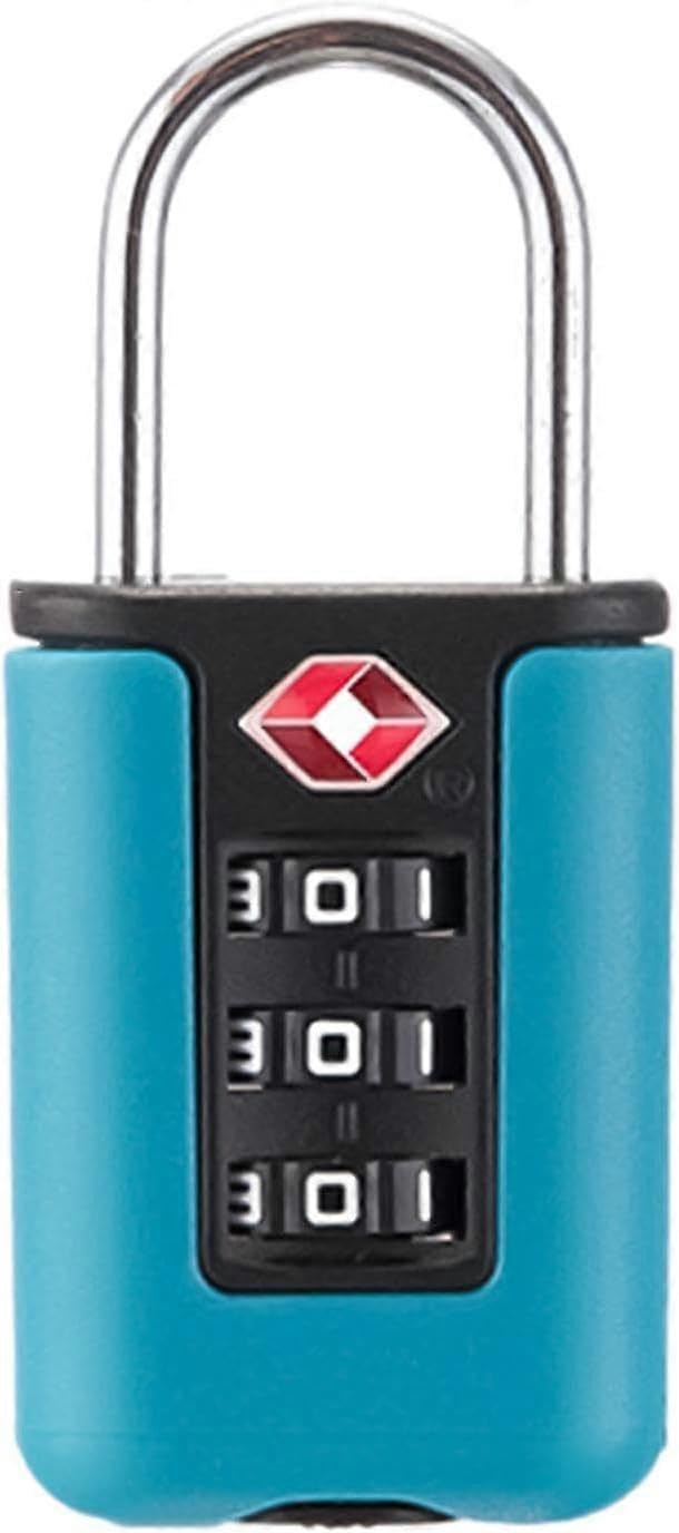 Joyhappst Image Color Suitcase Lock - Travel Luggage Locks | Travel Approved Combination Luggage Cable Locks | Digit Combination Lock | Stainless Steel Cable Lock For Backp