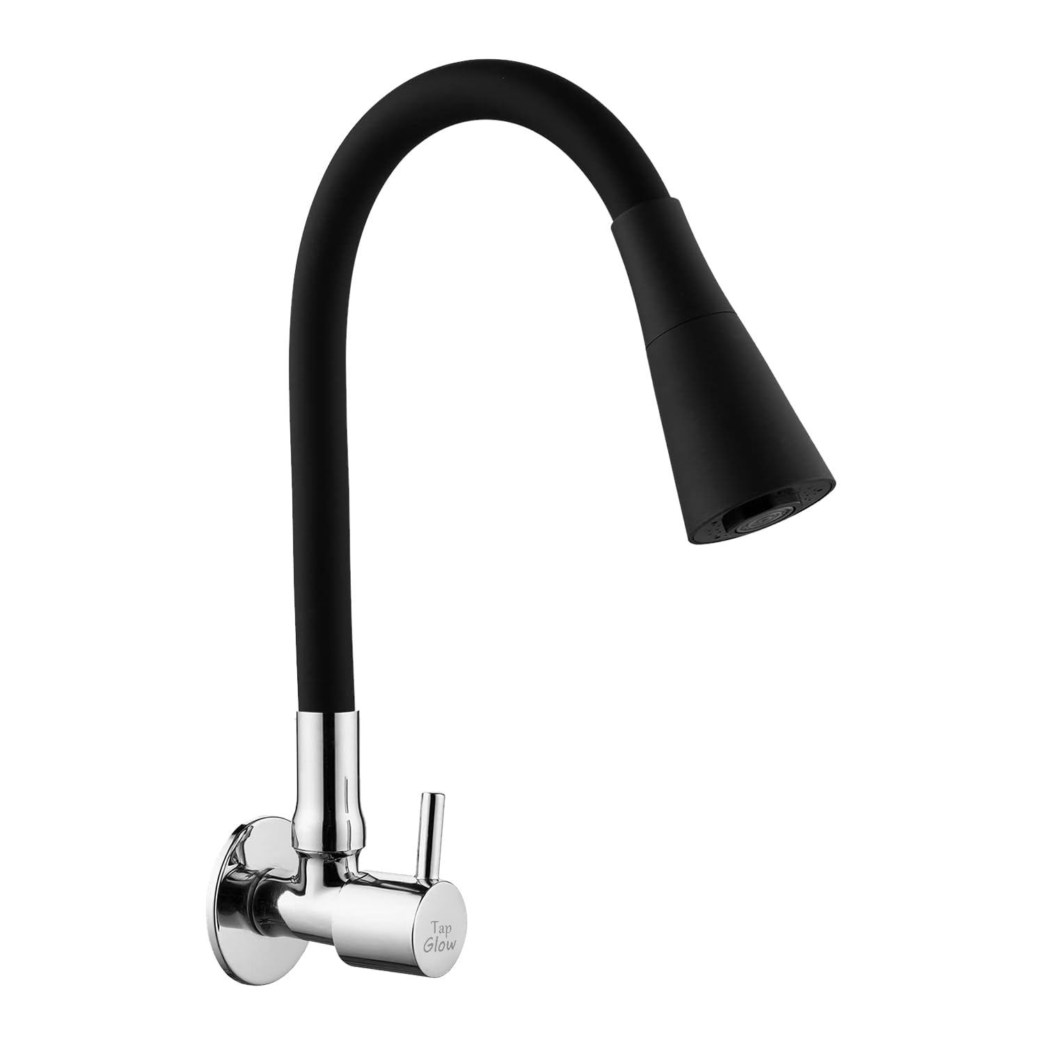Tapglow Turbo Brass Kitchen Sink Cock Taps/Faucets/Spout for Kitchen Basin with Flexible and 360 Degree Dual Flow Black (B0D9D2VC13) Amazon Price History, Amazon Price Tracker