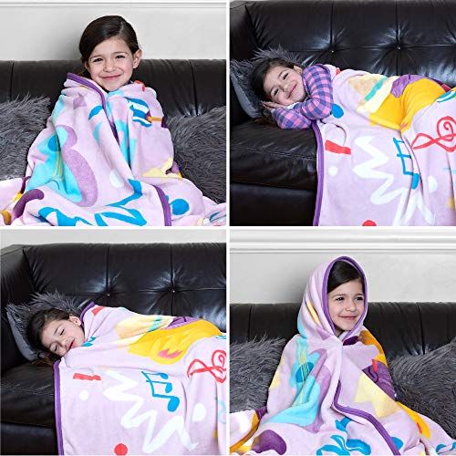 Franco Kids Bedding Super Soft Micro Raschel Throw, 46" x 60", Sony Vivo - Image 4