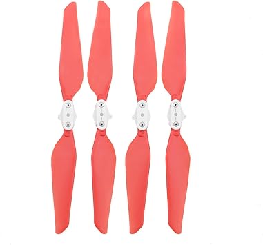 SEized 4/8Pairs Quick-Release Propellers Replacement Props Foldable for FIMI X8 SE 2020/2022 Blades Quadcopter Spare Parts Accessories Color 4pcs red