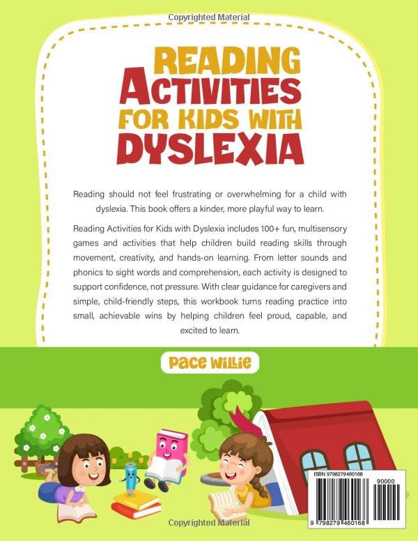Reading Activities for Kids with Dyslexia: 70+ Engaging Activities and Games to Build Strong Reading Skills, Strengthen Phonics, Improve Fluency, and ... Dyslexia (Calm Minds & Confident Kids Series) image 3