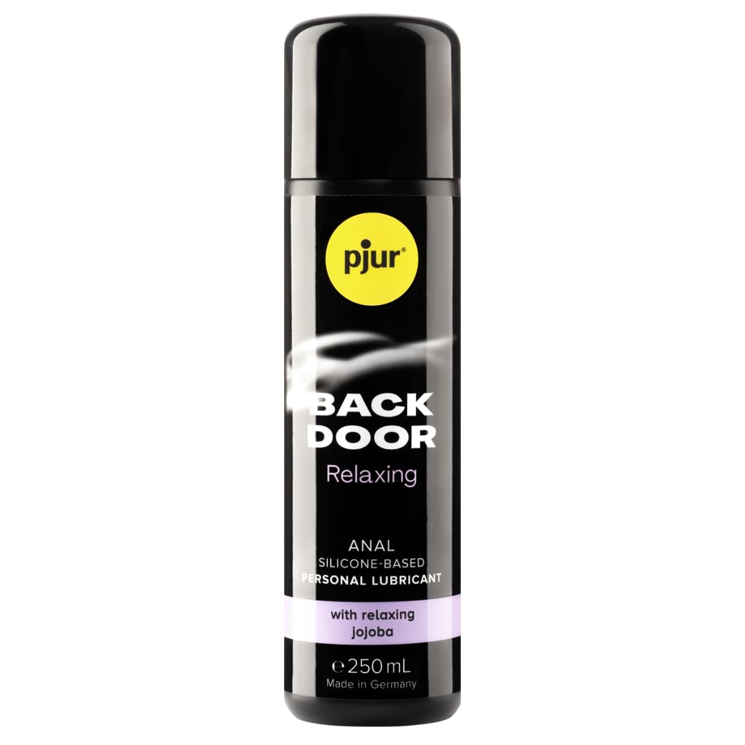 – pjur Back Door Relaxing - Silicone-Based, Concentrated Anal Sex Lube with Relaxing Jojoba to Smoothly Prep for Intense Play - Long-Lasting, Water-Resistant Lubricant Sex Gel for Couples (250ml)