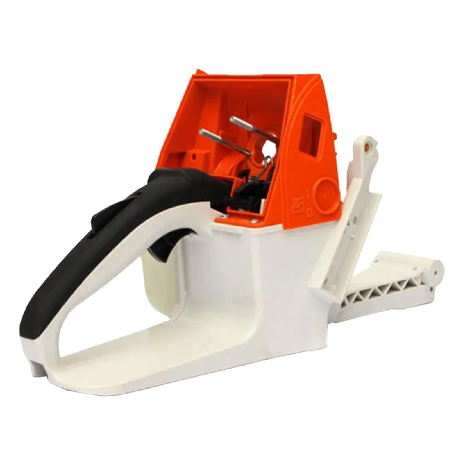 Compatible con STIHL MS650 660 HOT - Conjunto de mango trasero, depósito de aceite, depósito de aceite, mango, piezas de repuesto for motosierra
