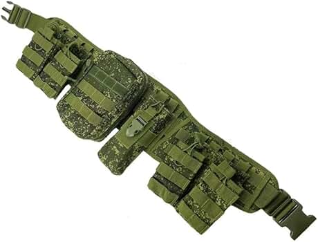 (実物)激レア ANA製　デジタルフローラ　ベルト　ロシア軍　ロシア　MOLLE 実物)激レア ANA製 デジタルフローラ ベルト ロシア軍 ロシア