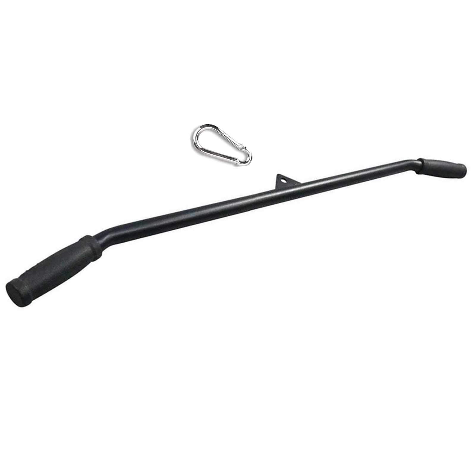 LAT Machine Barra 40in LAT Barra Pull-Down Bar Fitness Cavo Accessorio Cavo, Barra di tricipiti, latitudine Pull-Down, Home Fitness Cavo Accessorio per Cavo Maniglia in Gomma