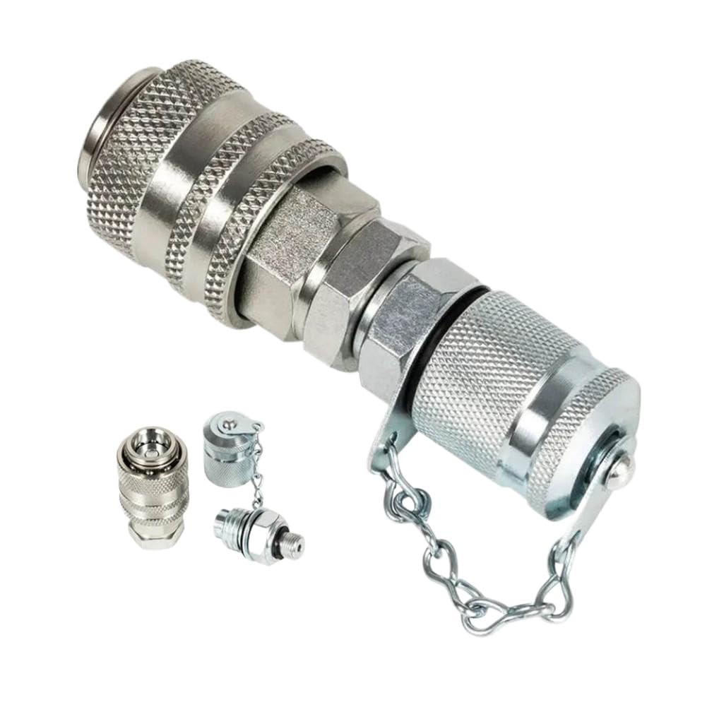G1/8 Hydraulic Pressure Test Quick Connector Compatible with CASE PD Series Engines