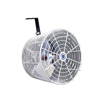 SCHAEFER VK12 VersaKool Circulation Fan, Cord, Mount, Blade Material Aluminum, 1/10 hp, 12"