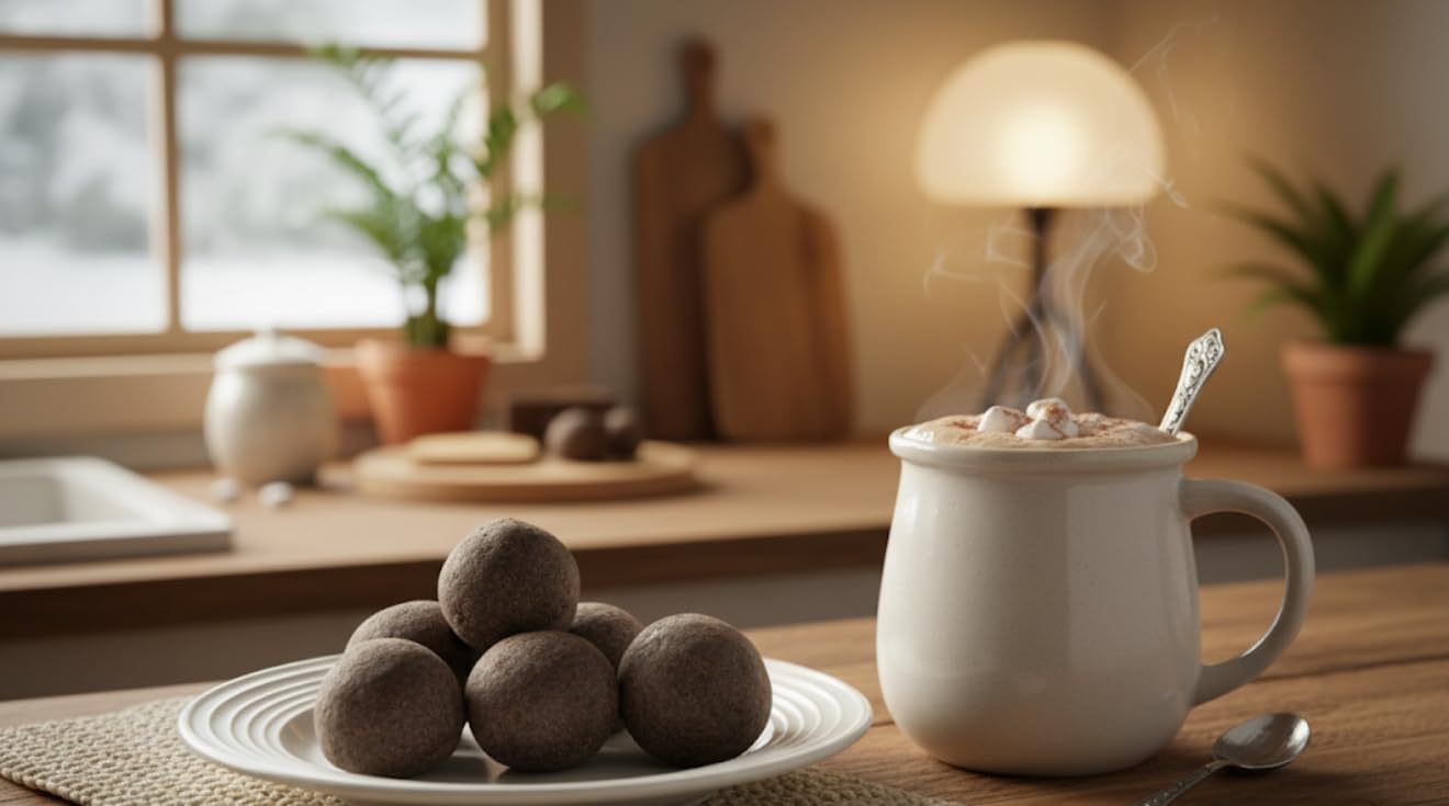 Traditional Haitian Chocolate Balls, Pack of 6, Artisanal Cocoa