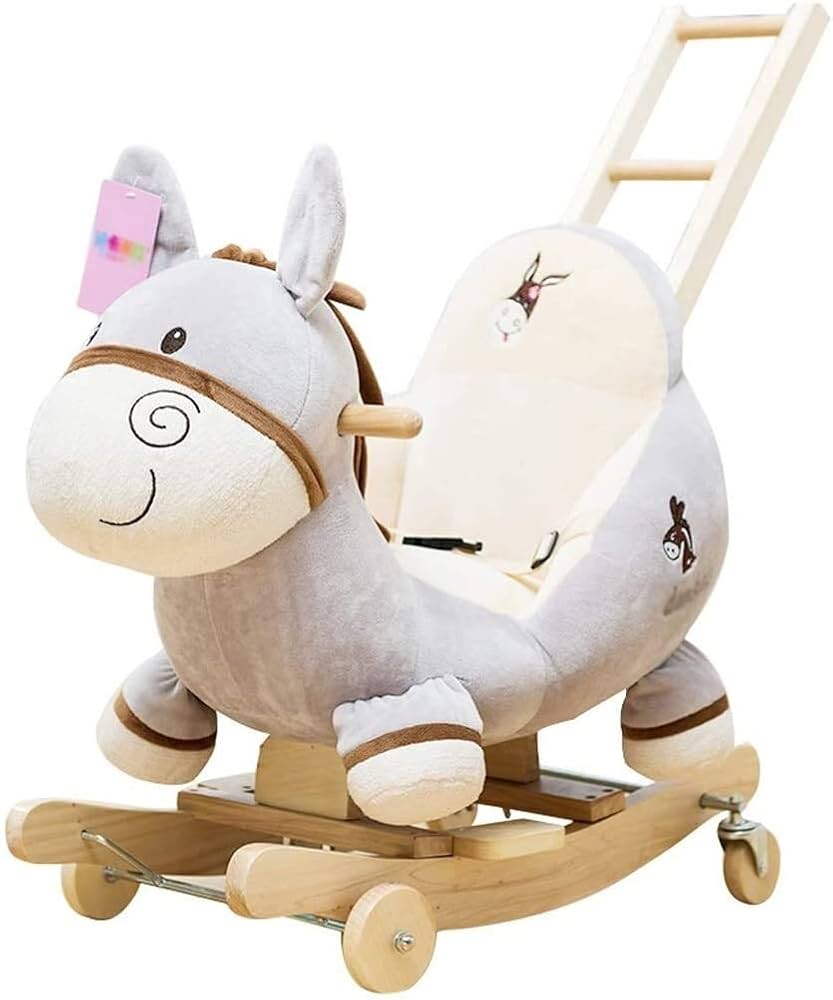 Amazon.co.jp: 木馬 乗用玩具 ロッキング木馬 ロッキングホース