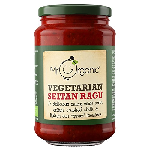Mr Organic Seitan Crushed Chilli &Tomato Pasta Sauce 350g image 2
