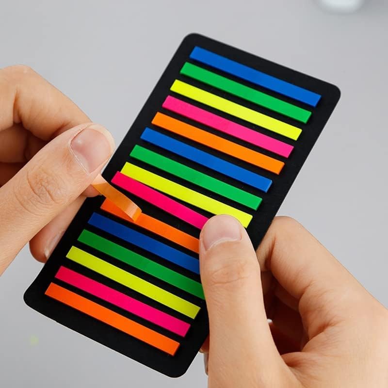 Marcador de linhas com 300 notas adesivas