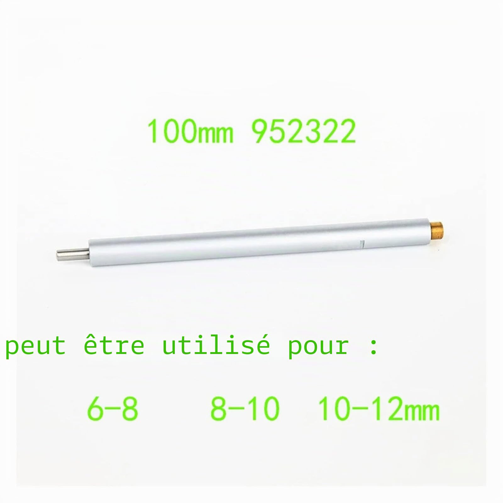 Micromètre de diamètre intérieur à trois points Micromètre de diamètre interne à trois points 6-8-10-12-16-20-30-40 micromètre à vis de mesure interne à trois mâchoires 368-161 162 163 ( Color : 100mm