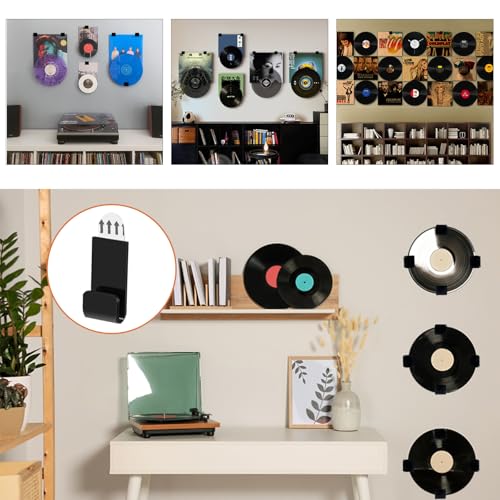 Soportes para discos de vinilo LELE LIFE decoración de salones y estudios musicales 7