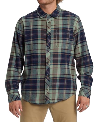 Billabong Men's Coastline Long Sleeve Flannel Shirt