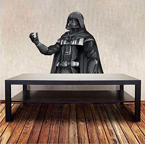 Vinilo Decorativo Darth Vader 6x7 pulgadas Negro miniatura 4