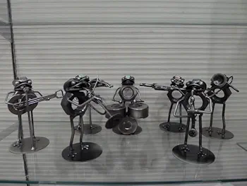 カエル　メタルクラフト　音楽隊　メタルアート　バイク カエル メタルクラフト 音楽隊 メタルアート バイク