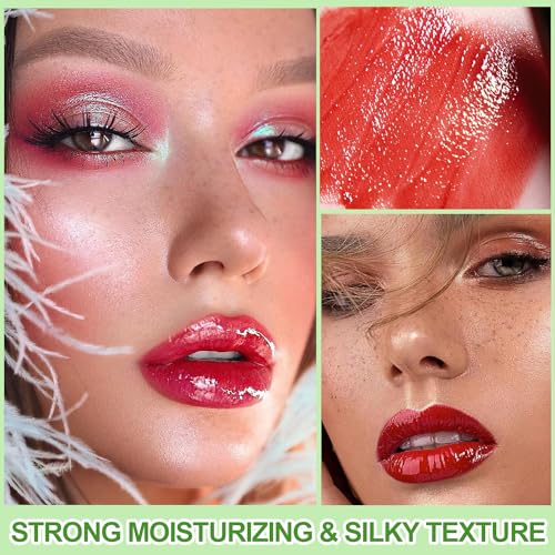 Eakroo 6-Color Korean Velvet Lip Tint Set - Waterproof, Vivid Color, Long Lasting Lip Gloss & Cheek Stain thumb #2