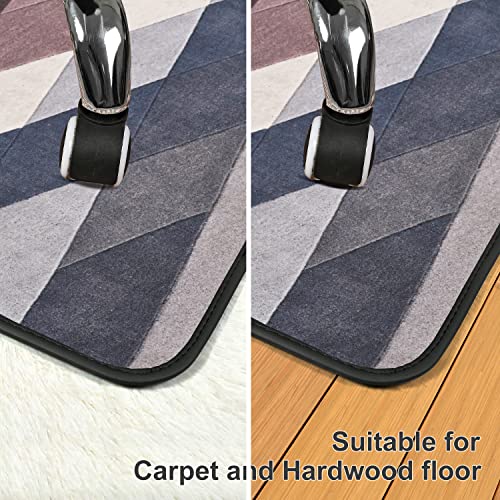 Placoot Heavy Duty Office Chair Mat For Carpet & Hardwood Floors, 48" X 36" Weight 3.5 Lbs Floor Mat, Decorative Office Chair Mat, Desk Chair Mat For Carpeted Floors For Home Office #TOP4