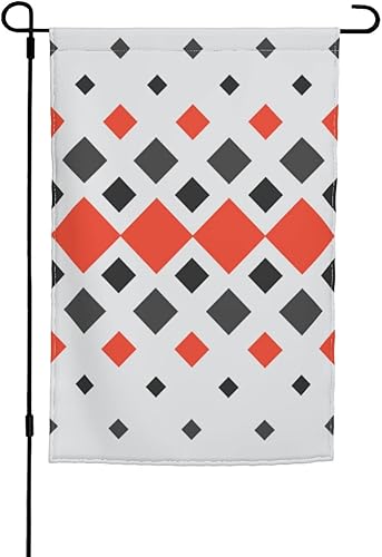 Flag Of Central Business District, Denver Garden Flags 12x18Inch Double Sided Outdoor Yard Decoration Garden Flag For Patio Lawn Home Welcome Flags