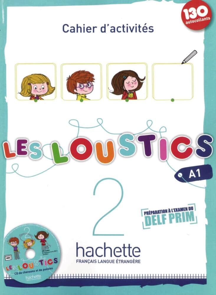 Les Loustics 02. Cahier d'activités + CD Audio - Arbeitsbuch mit Audio-CD: Méthode de français