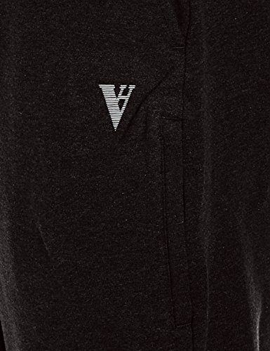Image of Van Heusen Men Regular Fit Joggers - Cotton Rich Elastane - Quick Dry, Media Pocket, Drawstring Waist