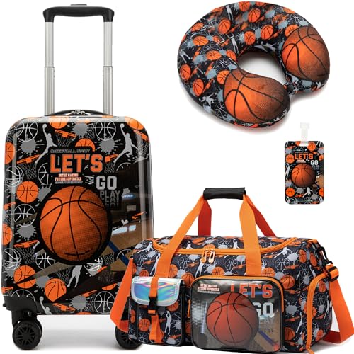 Inprof 3-Piece Kids Luggage Set