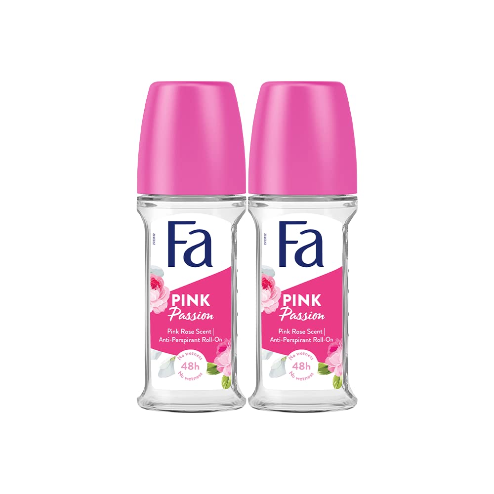 Fa Roll On Pink Passion 50ml, Pack of 2