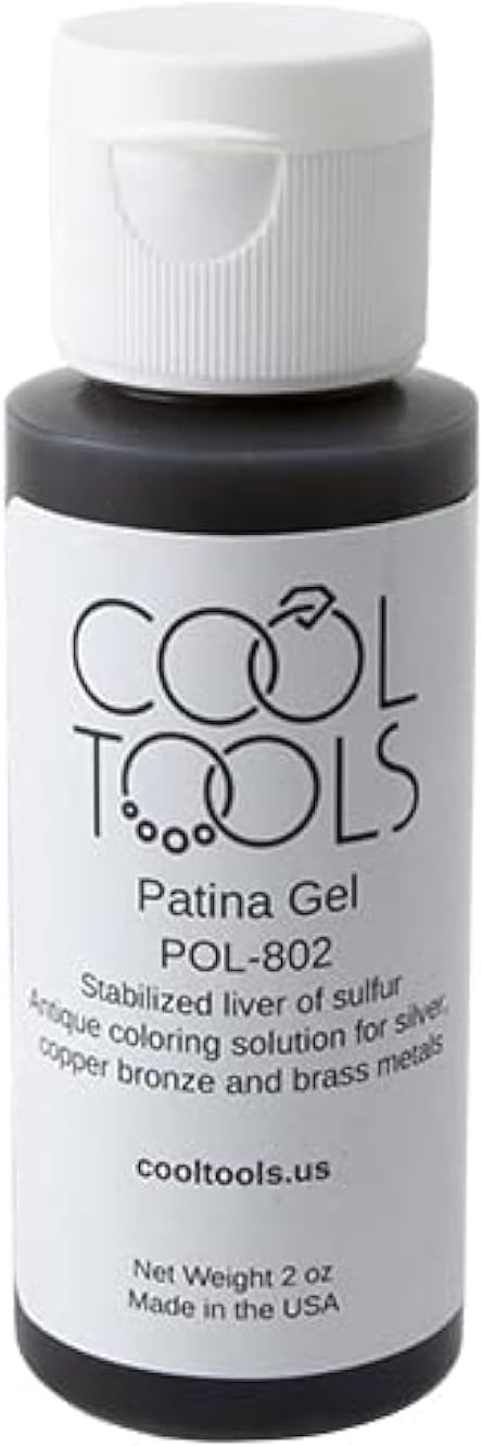 The Beadsmith Stabilized Liver of Sulfur Patina Oxidation Gel 2 ounces