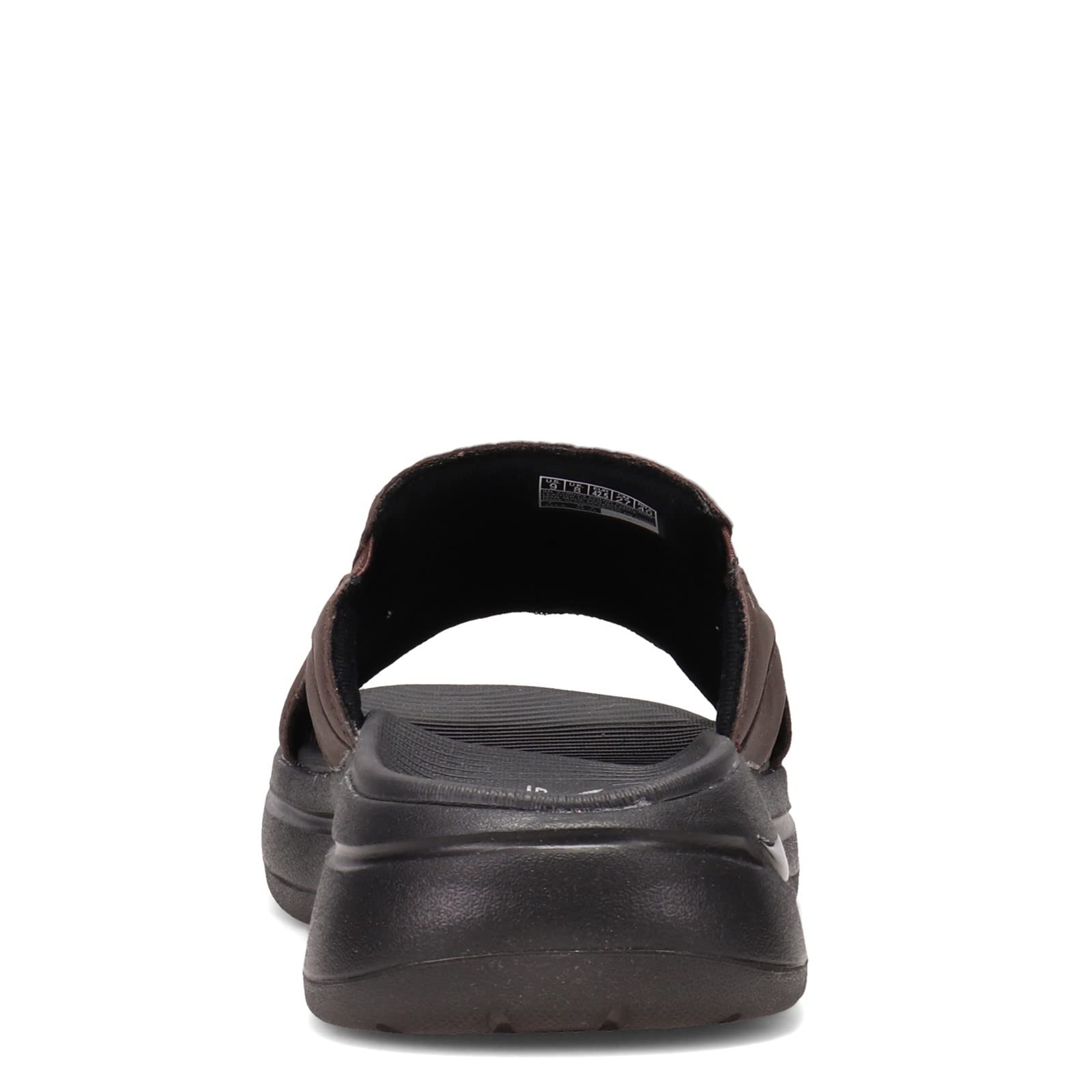 Skechers Men's Go Walk Arch Fit Sandal-229023, Brown, 11
