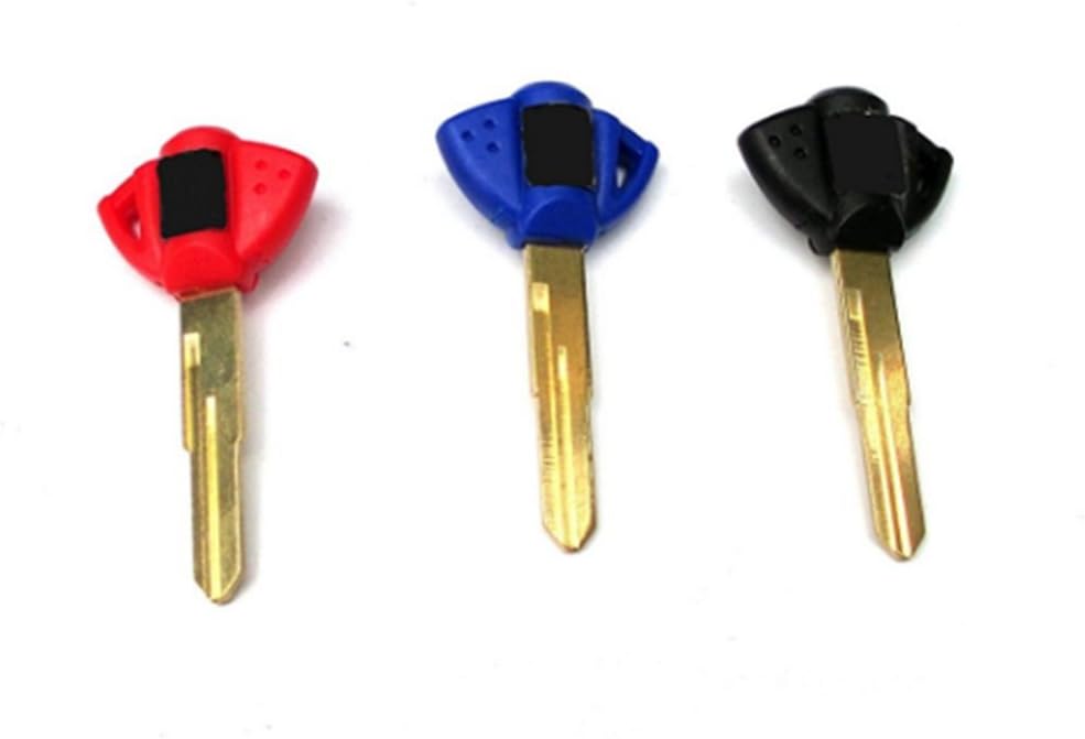 3 X MOTORCYCLE MOTORBIKE BLANK KEY FOR Suzuki GSXR 600 750 1000 1300 SV 650 1000 DL GSX