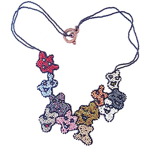 Collier pièce unique multicolore pour sublimer un décolleté - 2