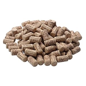 Nemeae 100 Stück Weinkorken Naturkork