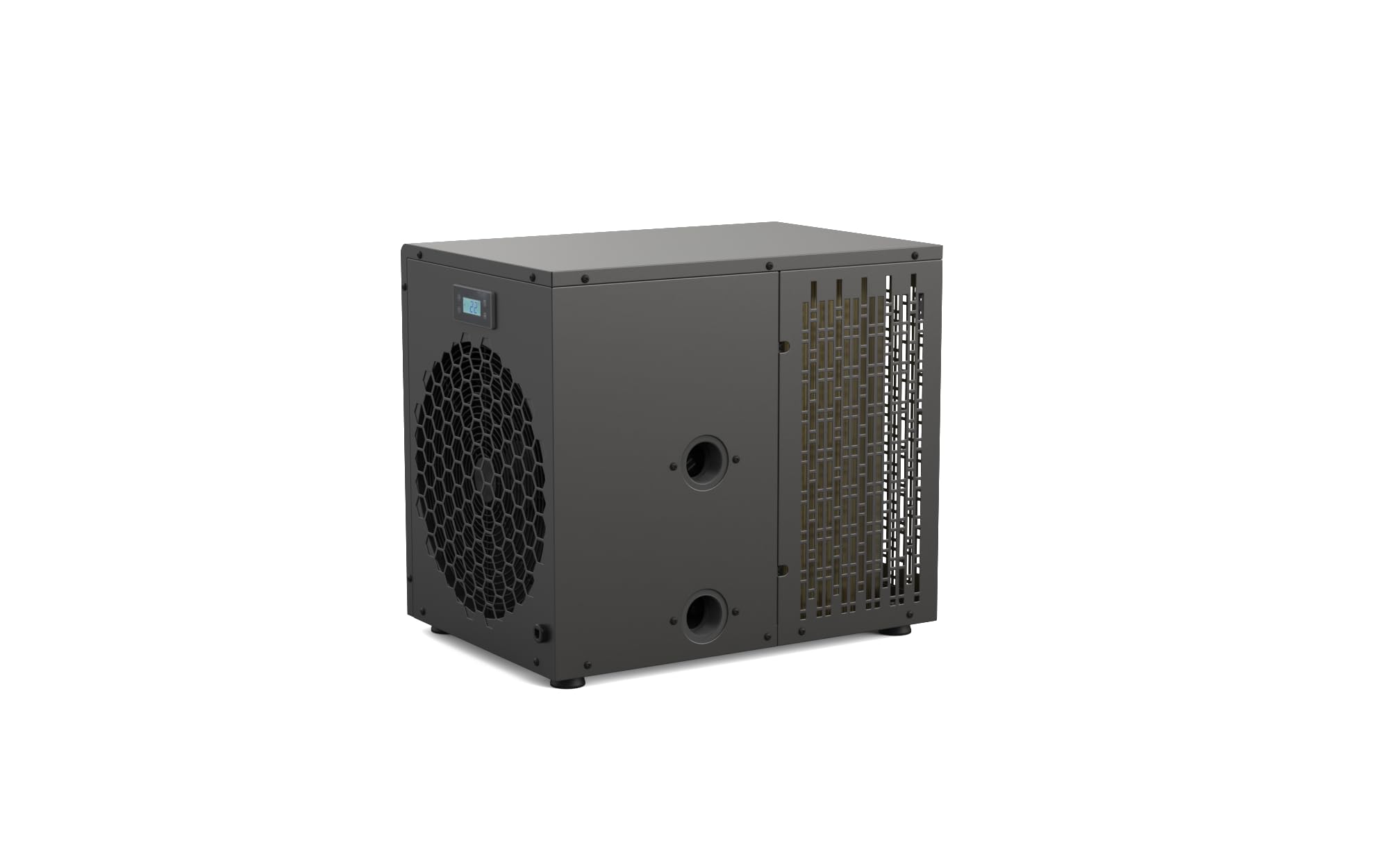 Steinbach Pompa di Calore Startis Inverto – 049310Z – Inverter Pool Pompa di Calore Fino a 20.000 l – 4 kW – Funzione di Riscaldamento e Raffreddamento – con Controllo App WLAN – Adatto all'Acqua