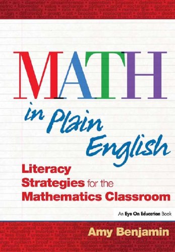 Amazon.com: Math In Plain English: Literacy Strategies for the ...